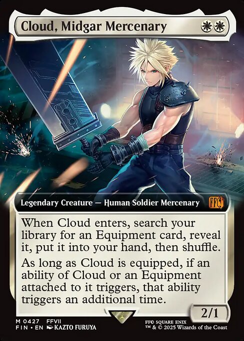 Cloud, Midgar Mercenary — Final Fantasy 427