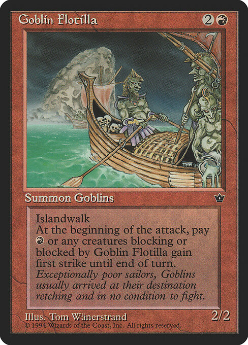 Goblin Flotilla — Fallen Empires 55