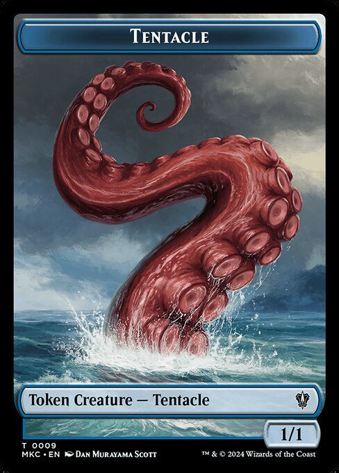 Tentacle — Murders at Karlov Manor Commander Tokens 9