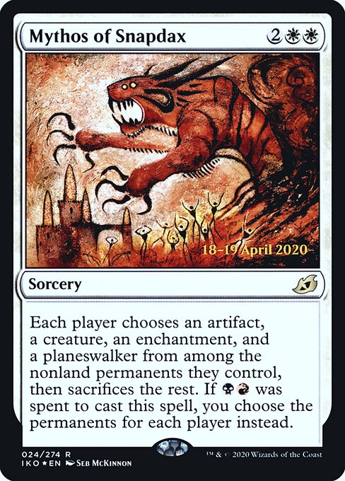 Mito de Snapdax — Ikoria: Lair of Behemoths Promos 24s