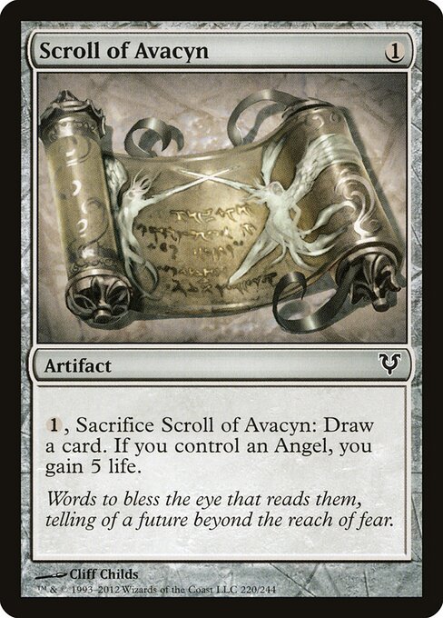 Pergaminho de Avacyn — Avacyn Restored 220