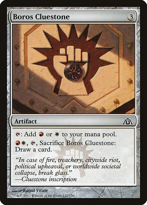 Boros Cluestone — Dragon's Maze 137