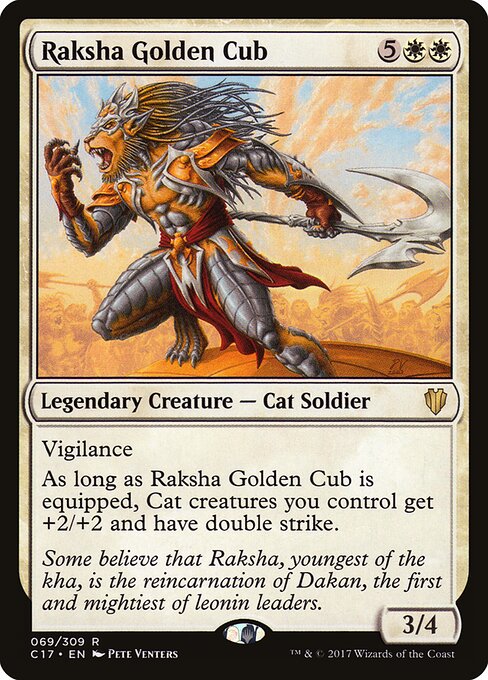 Raksha, Filhote Dourado — Commander 2017 69
