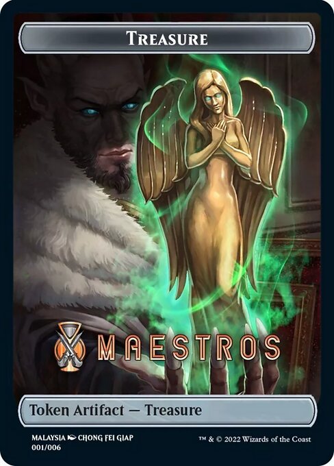 Treasure — Streets of New Capenna Southeast Asia Tokens 1