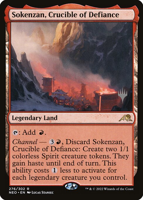 Sokenzan, Crisol da Afronta — Kamigawa: Neon Dynasty Promos 276p