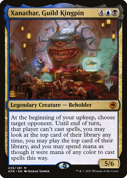 Xanathar, Chefão da Guilda — Adventures in the Forgotten Realms Promos 239p