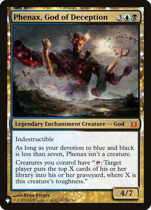 Fenax, Deus da Enganação — The List BNG-152