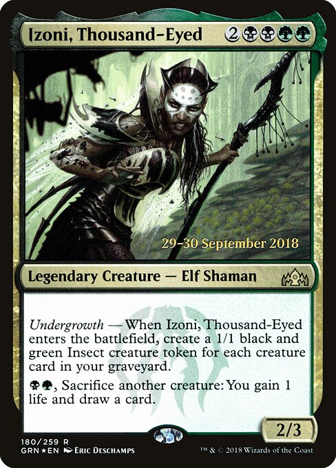 Izoni dos Mil Olhos — Guilds of Ravnica Promos 180s