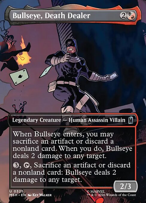 Bullseye, Death Dealer — Marvel Super Heroes 325