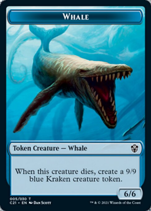 Whale — Commander 2021 Tokens 5