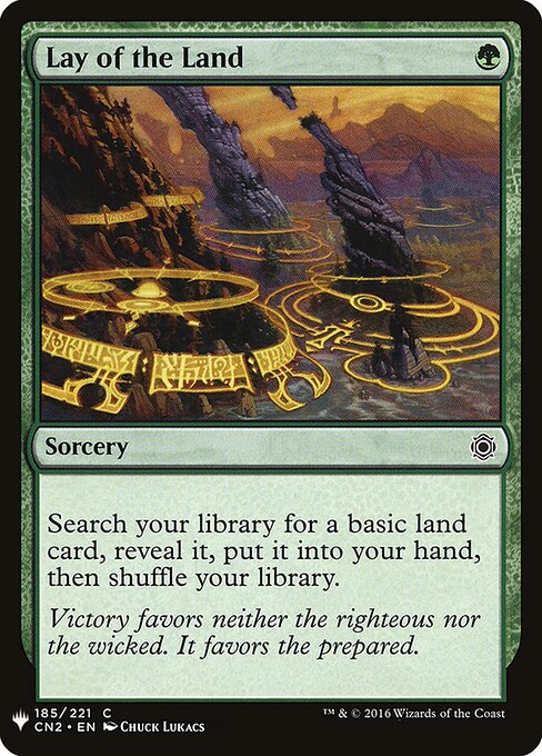 Configuração do Terreno — The List CN2-185