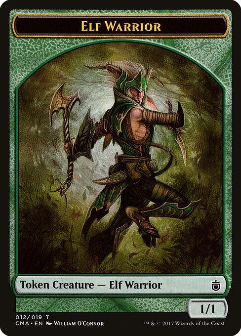 Elf Warrior — Commander Anthology Tokens 12