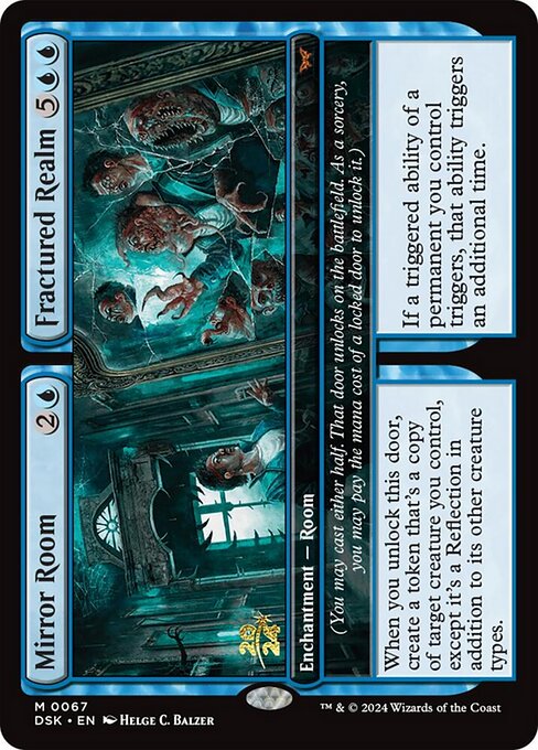 Mirror Room // Fractured Realm — Duskmourn: House of Horror Promos 67s