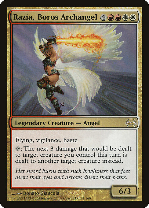 Razia, arcanjo dos Boros — Planechase 92