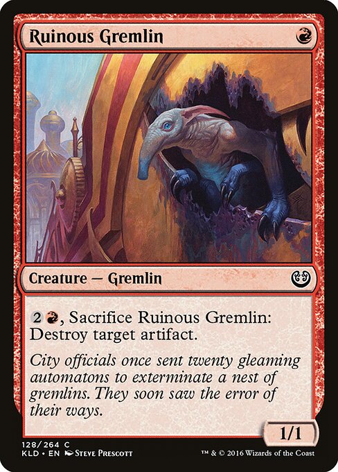 Gremlin Ruinoso — Kaladesh 128