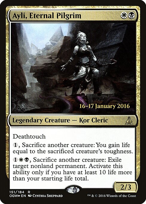 Ayli, Peregrina Eterna — Oath of the Gatewatch Promos 151s