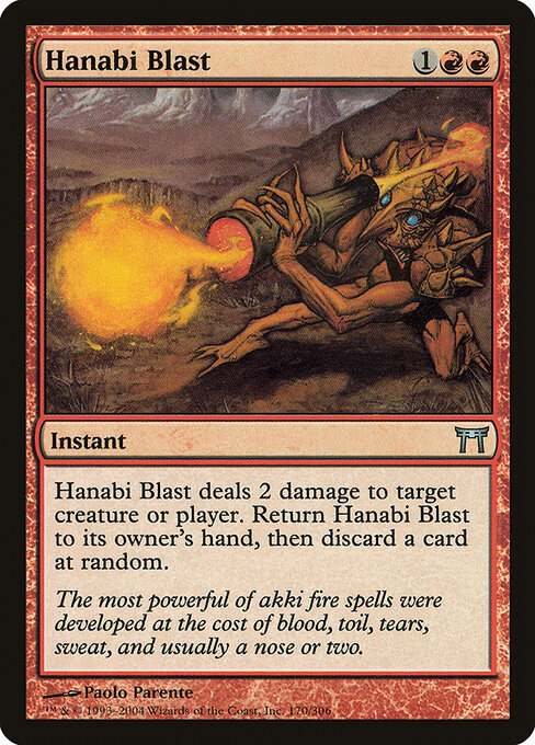 Explosão de Hanabi — Champions of Kamigawa 170