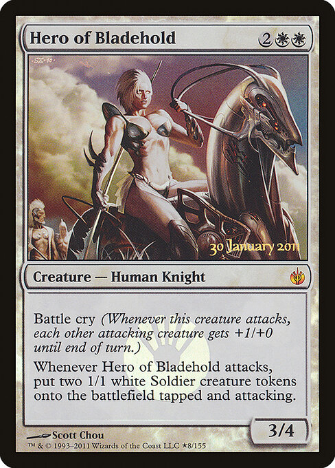 Herói de Bladehold — Mirrodin Besieged Promos 8★