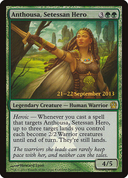 Antousa, Heroína Setessana — Theros Promos 149★