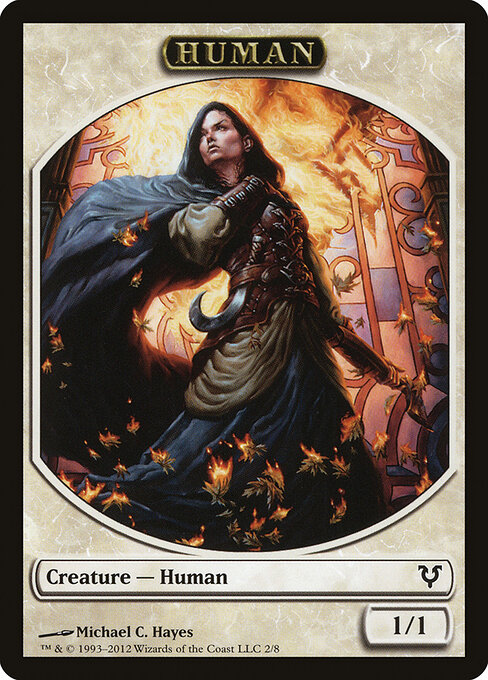 Human — Avacyn Restored Tokens 2