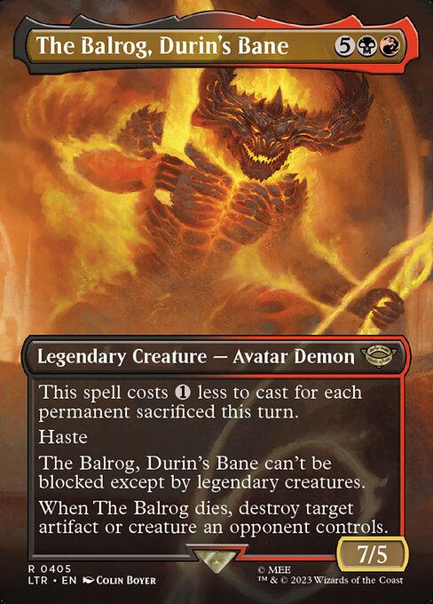 O Balrog, Ruína de Durin — The Lord of the Rings: Tales of Middle-earth 405