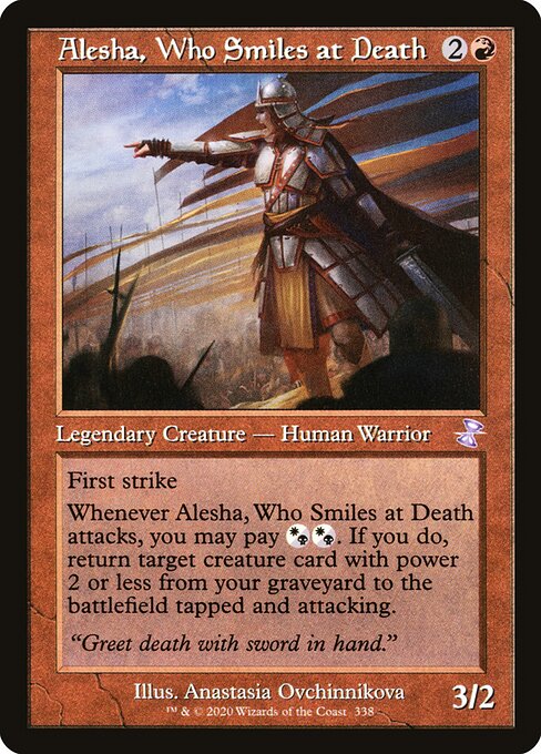 Alesha, a Que Sorri Para a Morte — Time Spiral Remastered 338
