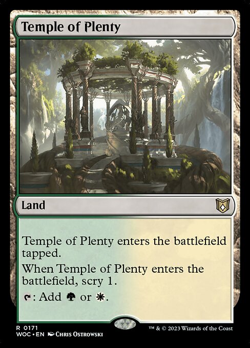 Templo da Fartura — Wilds of Eldraine Commander 171