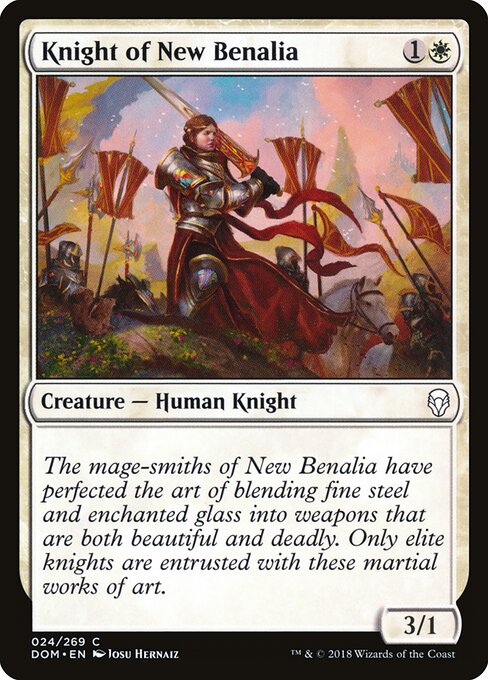 Cavaleira de Nova Benália — Dominaria 24