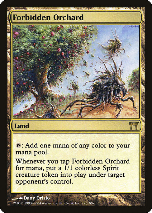 Pomar Proibido — Champions of Kamigawa 276