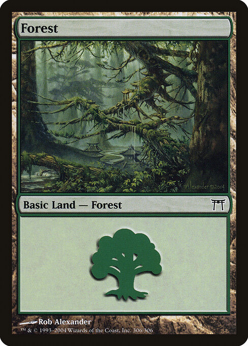 Floresta — Champions of Kamigawa 306
