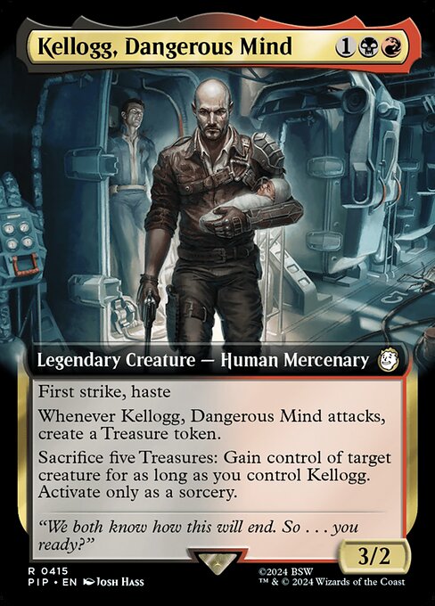 Kellogg, Dangerous Mind — Fallout 415