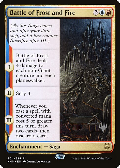 Batalha de Geada e Fogo — Kaldheim Promos 204p
