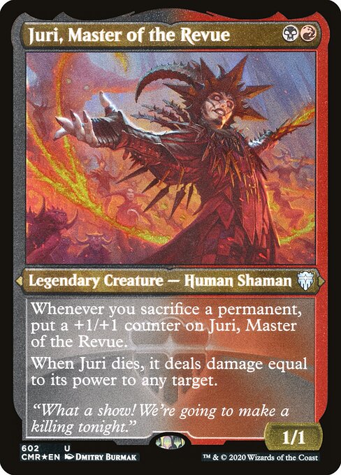 Juri, Mestre da Trupe — Commander Legends 602