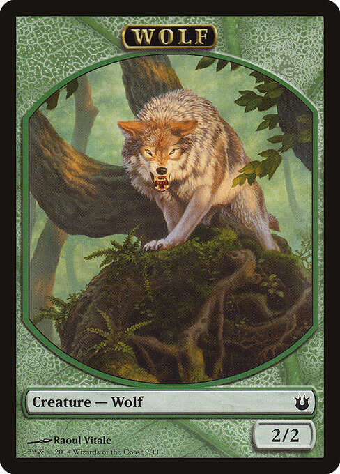 Wolf — Born of the Gods Tokens 9