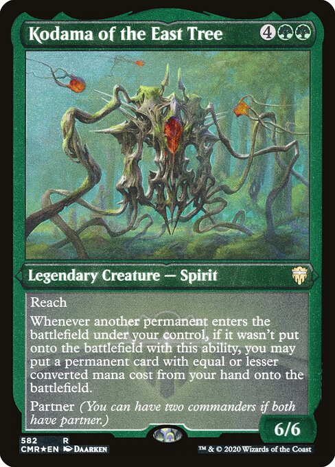 Kodama da Árvore Oriental — Commander Legends 582