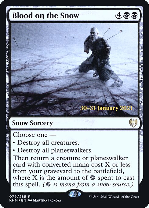 Sangue na Neve — Kaldheim Promos 79s