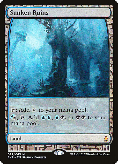 Ruínas Submersas — Zendikar Expeditions 27