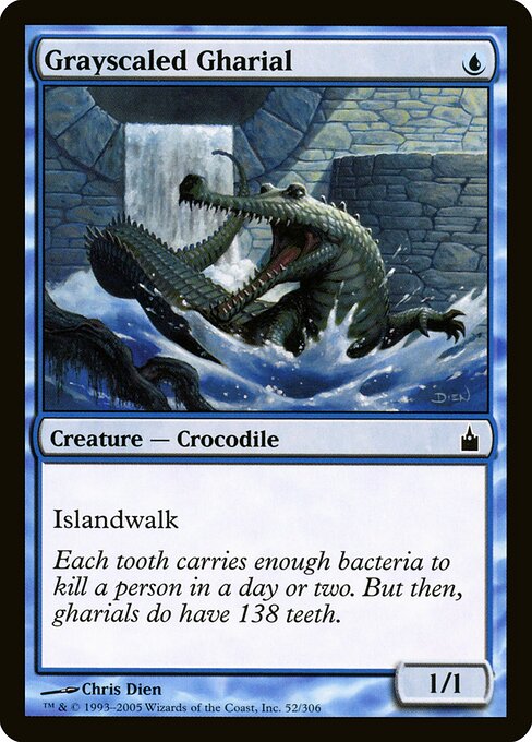 Gavial Cinzento — Ravnica: City of Guilds 52