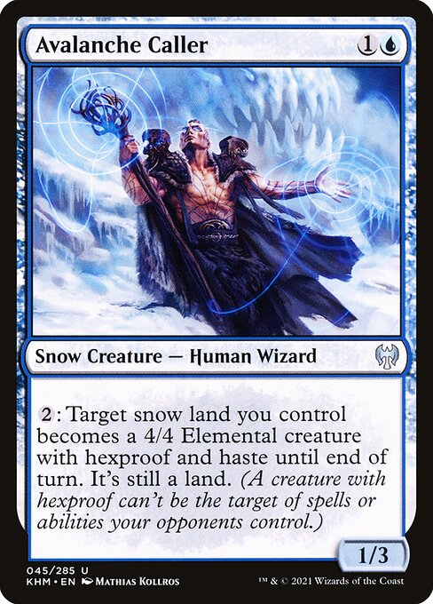 Convocador de Avalanches — Kaldheim 45