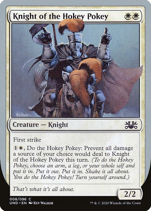 Knight of the Hokey Pokey — Unsanctioned 8