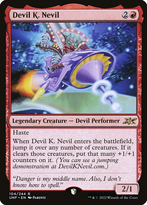 Devil K. Nevil — Unfinity 104