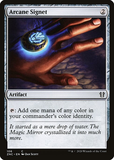 Sinete Arcano — Zendikar Rising Commander 106