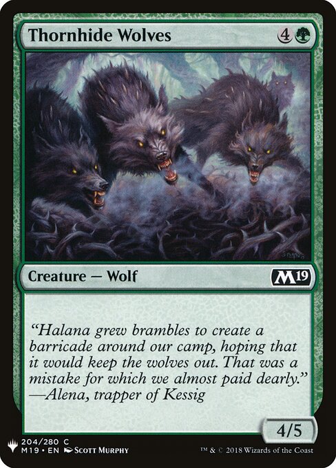 Lobos Pelespinho — The List M19-204