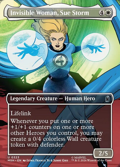 Invisible Woman, Sue Storm — Marvel Super Heroes 323