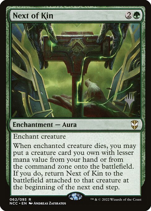 Parente Próximo — New Capenna Commander Promos 62p