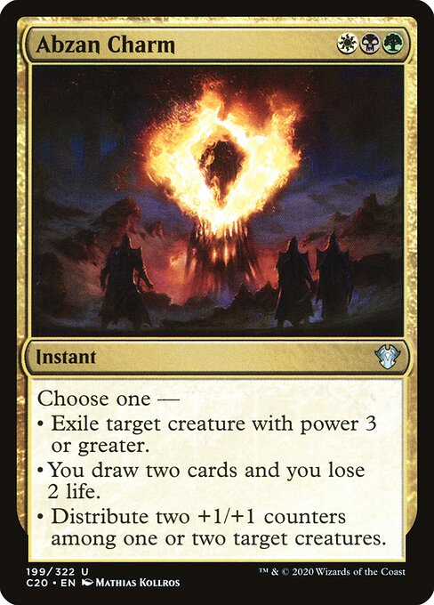 Amuleto Abzan — Commander 2020 199