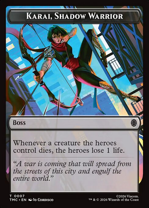 Karai, Shadow Warrior — Teenage Mutant Ninja Turtles Eternal Tokens 7