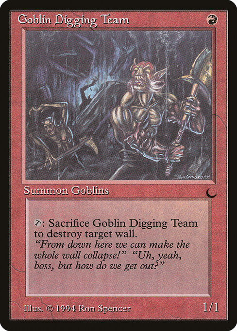 Grupo de Goblins Escavadores — The Dark 65
