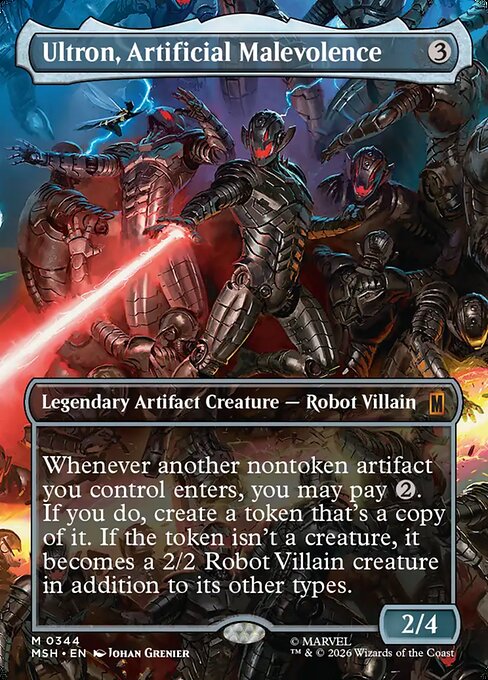 Ultron, Artificial Malevolence — Marvel Super Heroes 344