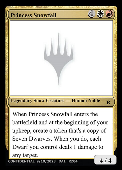 Princess Snowfall — Unknown Event RZ04e